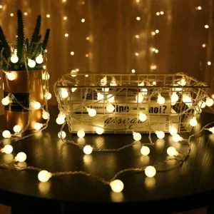LED Fairy String Lights – USB, Battery, or Solar Powered | Indoor & Outdoor Decoration | Multiple Lengths & Light Modes