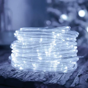 LED Solar Waterproof Copper Wire String Light – Outdoor Tree Wrap & Courtyard Decoration (Multiple Colors & Power Options)